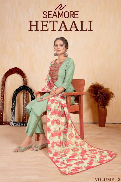 HETAALI VOL 3 by SEAMORE EMBROIDERY SALWAR KAMEEZ WHOLESALER IN INDIA